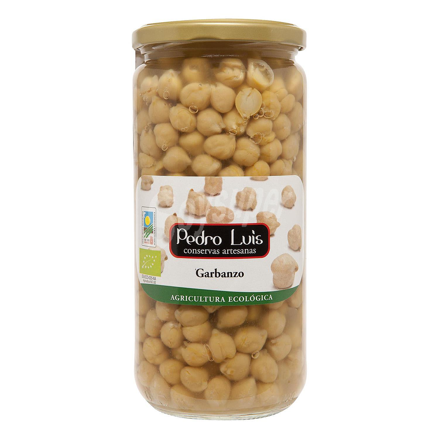 Garbanzos cocidos al natural ecológicos