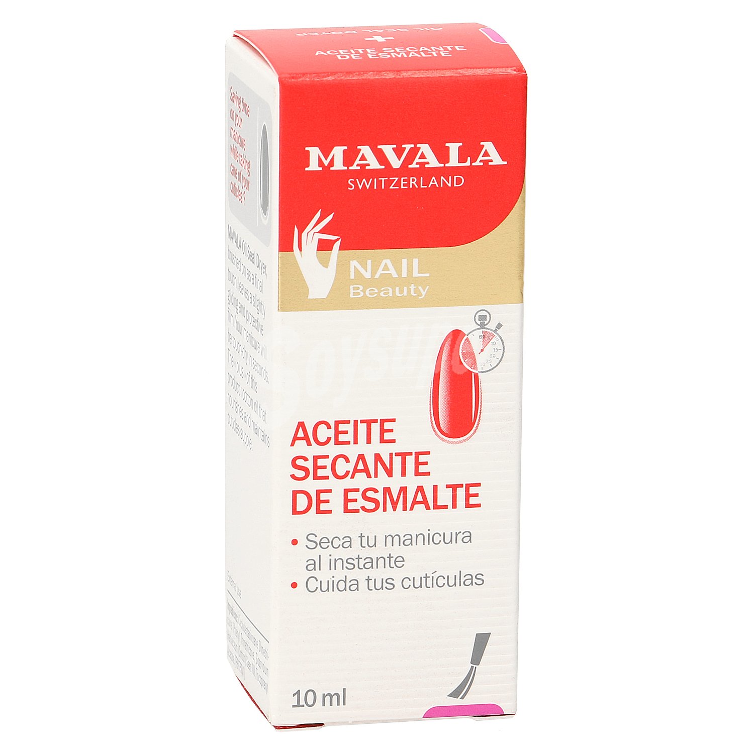 Aceite secante de esmalte de uñas