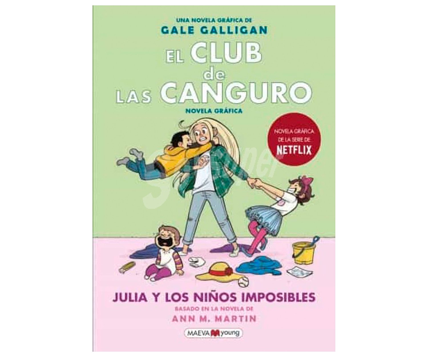 El club de las canguro, Julia y los niños imposibles, raina telgemeier. Género infantil. Editorial Maeva.