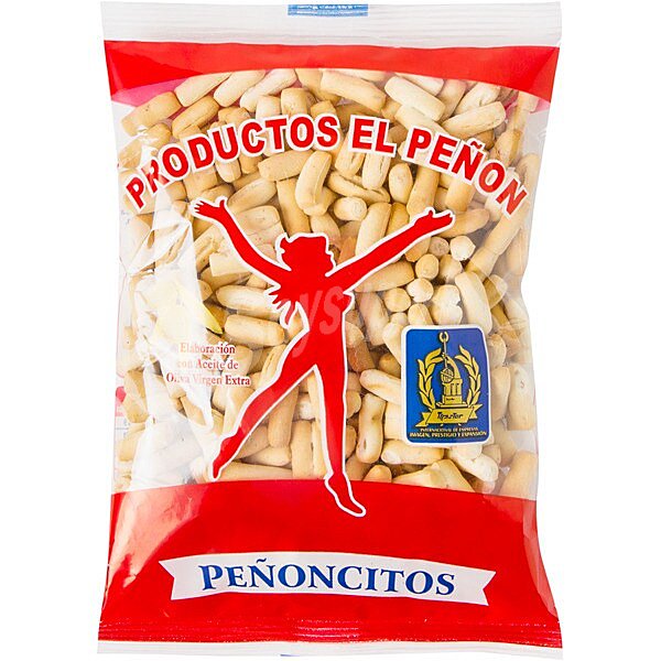 Peñoncitos picos de pan elaborados con aceite de oliva virgen