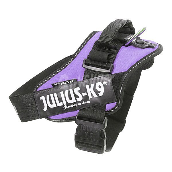 Arnés para perros color morado medidas 58-76 cm para perros de 1 unidad