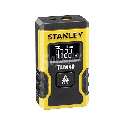 Medidor laser 12m de bolsillo- tml40. solo distancias, stanley.