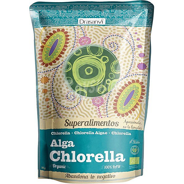 Alga chlorella ecológica bolsa 90 g