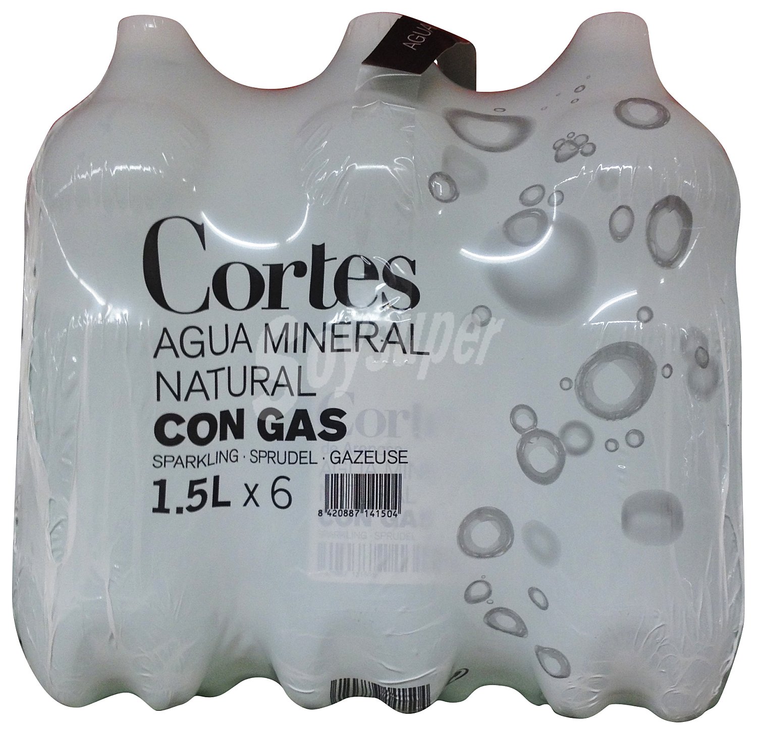 Agua con gas