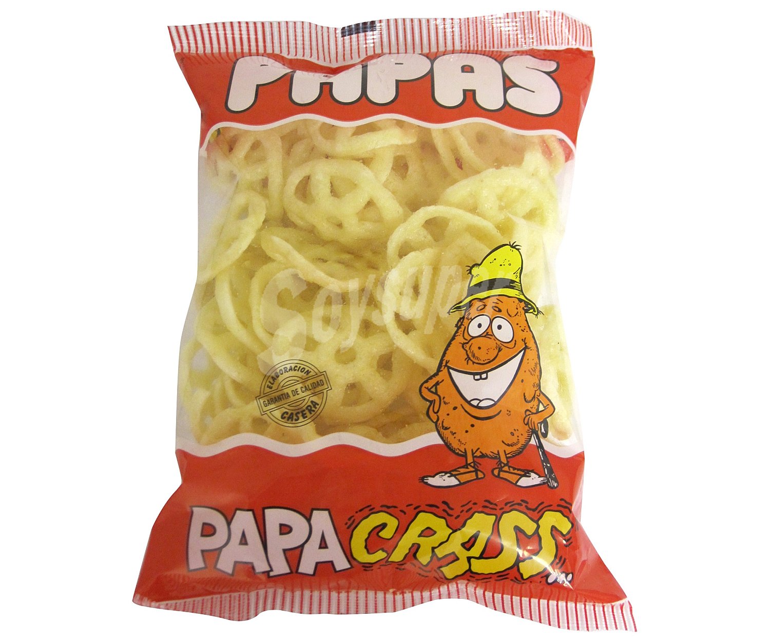 Snack de ruedas de patatas