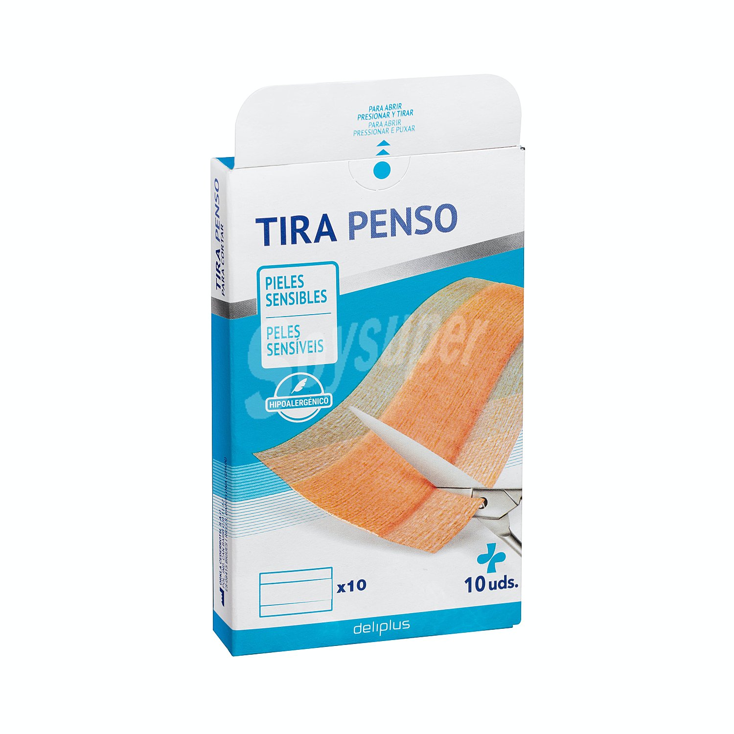 Tiritas protectoras para cortar pieles sensibles