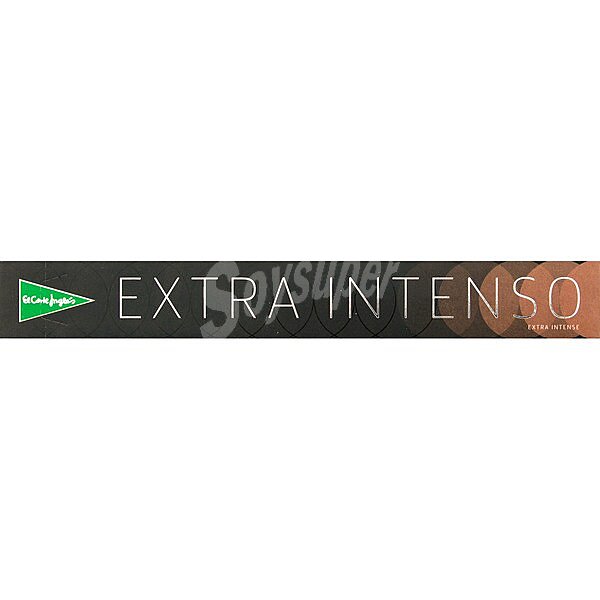 Extraintenso café en cápsulas intensidad 11 compostables y compatibles con Nespresso