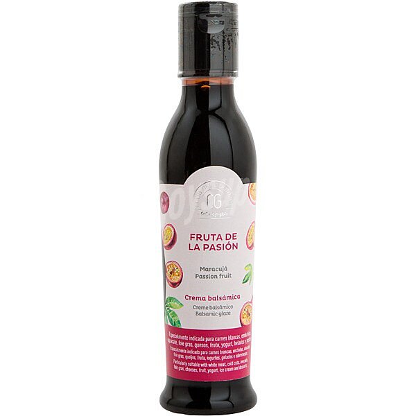 Crema balsámica fruta de la pasión botella 220 g