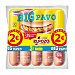 Salchichas big pavo pack 3 x 200 gr