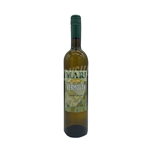 Mari zuri Vermouth blanco elaborado en Guipuzcoa mari zuri