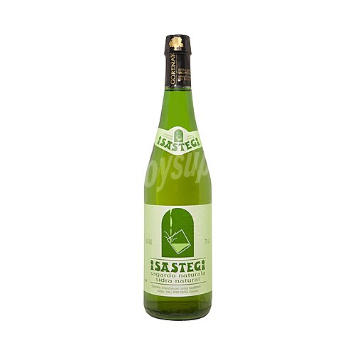 Isastegi Sidra natural elaborada en el Pais Vasco isategi