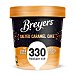 Helado salted caramel cake Breyers