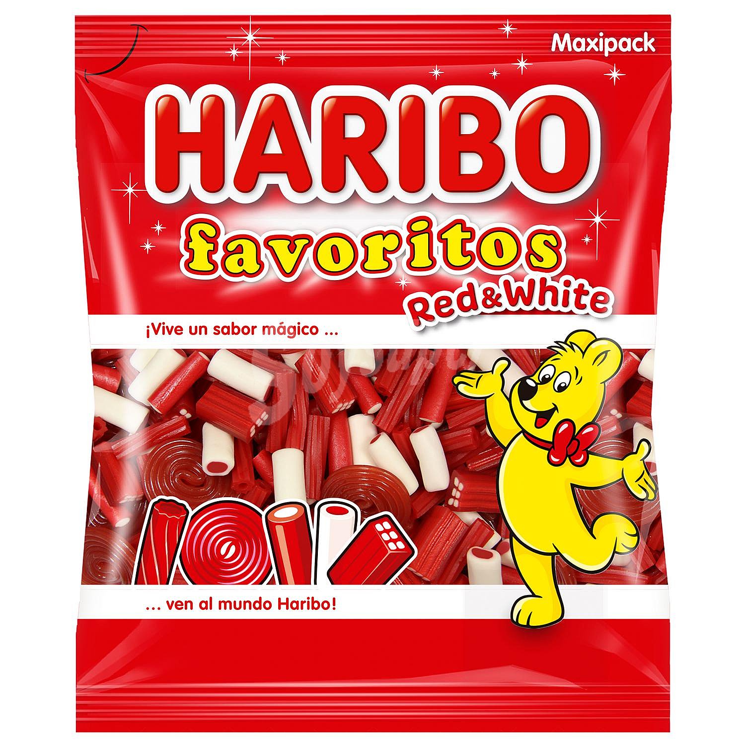 Caramelos de goma Favoritos red&white Haribo