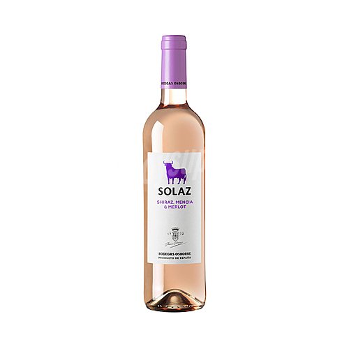 Vino rosado con denominación de origen Vinos de la Tierra de Castilla-La Mancha solaz