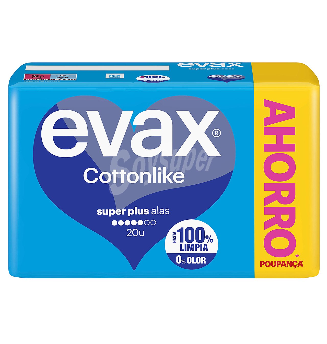 Compresa evax cottonlike alas super plus