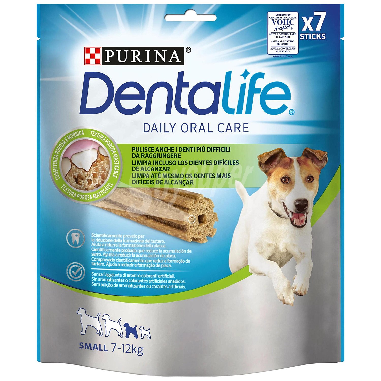 Dentalife snack perro pequeño bolsa 115 gr