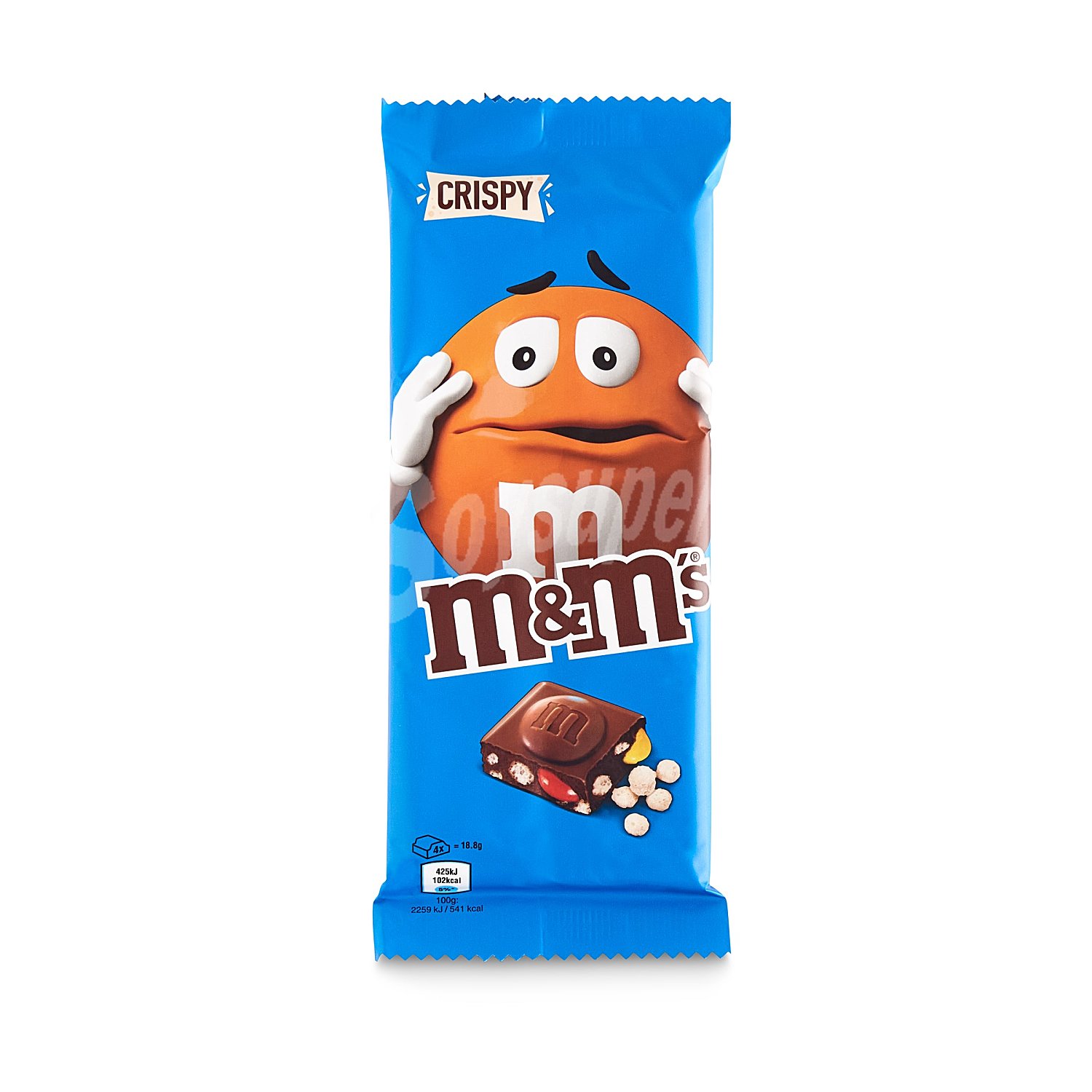 Chocolate con leche relleno de cereales crispy m&m's