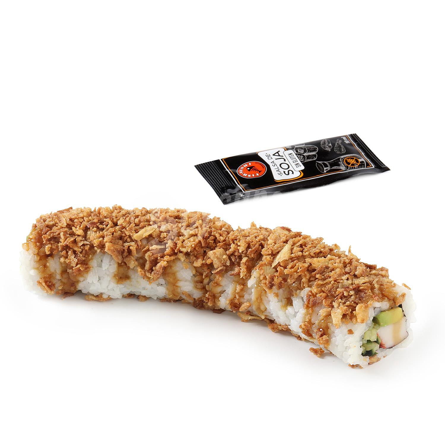 Crispy roll salmón