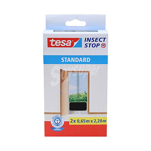 s mosquitera para puertas, 0,65m x 2,20m, antracita, tesa Insect Stop