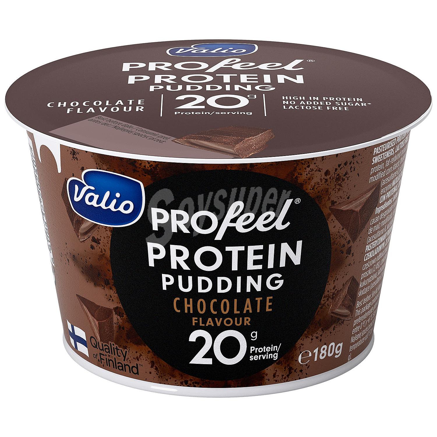 Profeel pudding de chocolate con proteínas