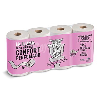 Papel higiénico perfumado 4 capas La llama