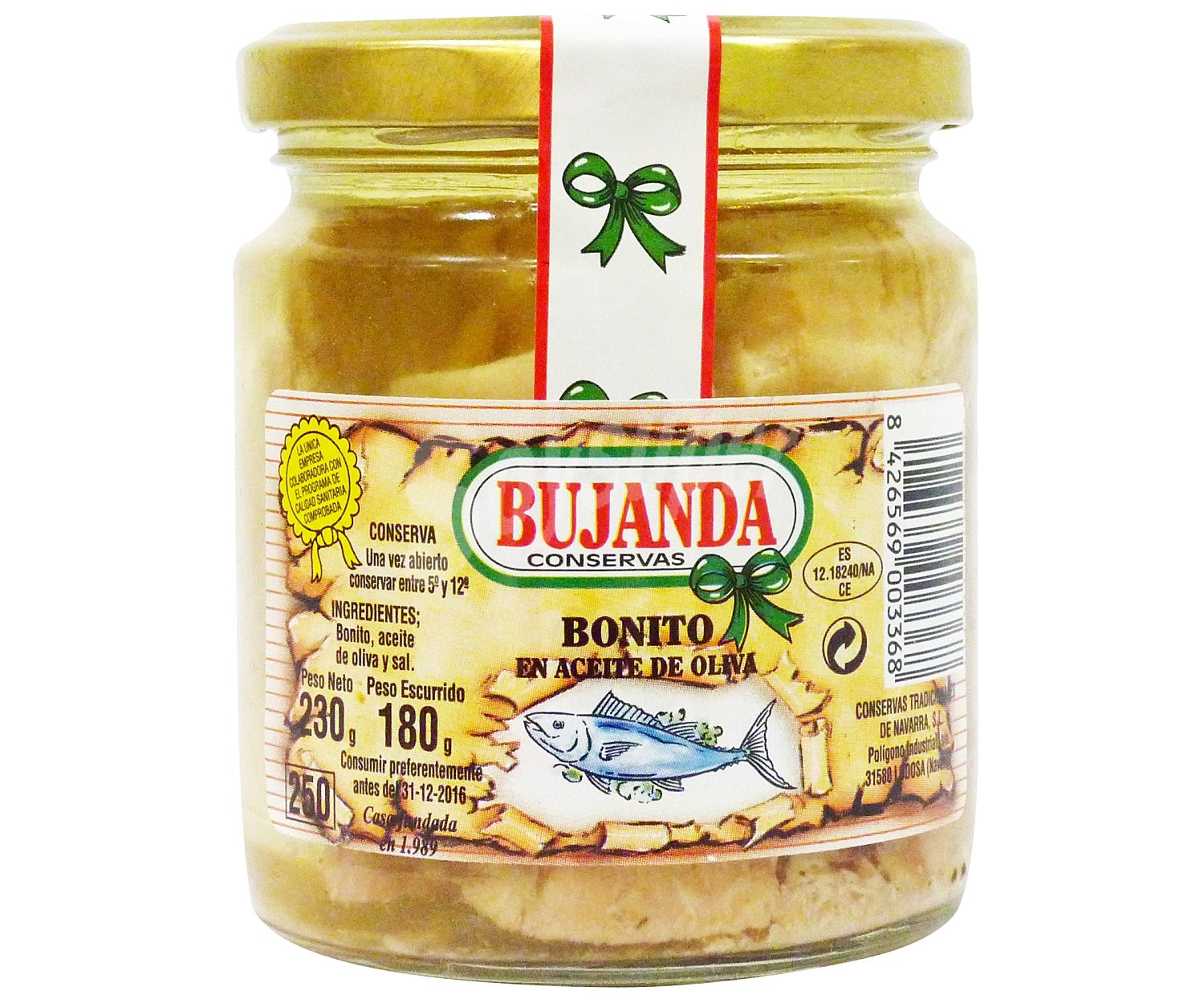 Bujanda Bonito en Aceite de Oliva bujanda