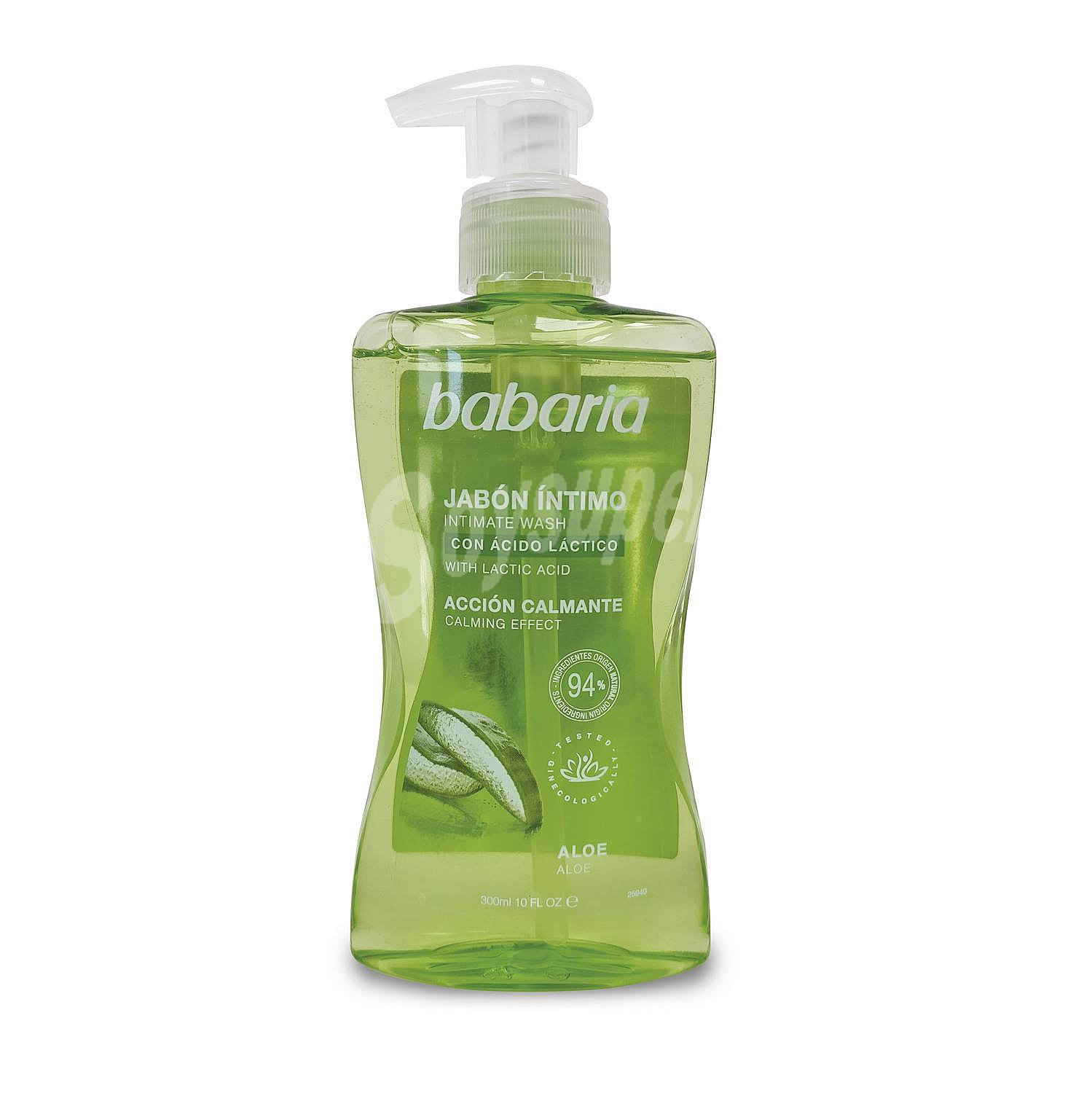 Jabón intimo con aloe vera babaria