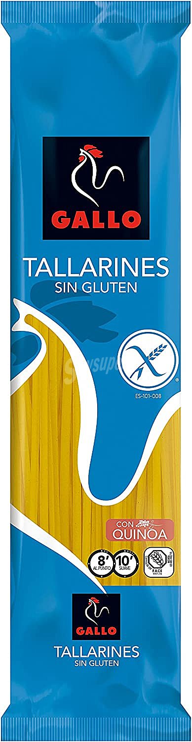 Pasta tallarines sin gluten