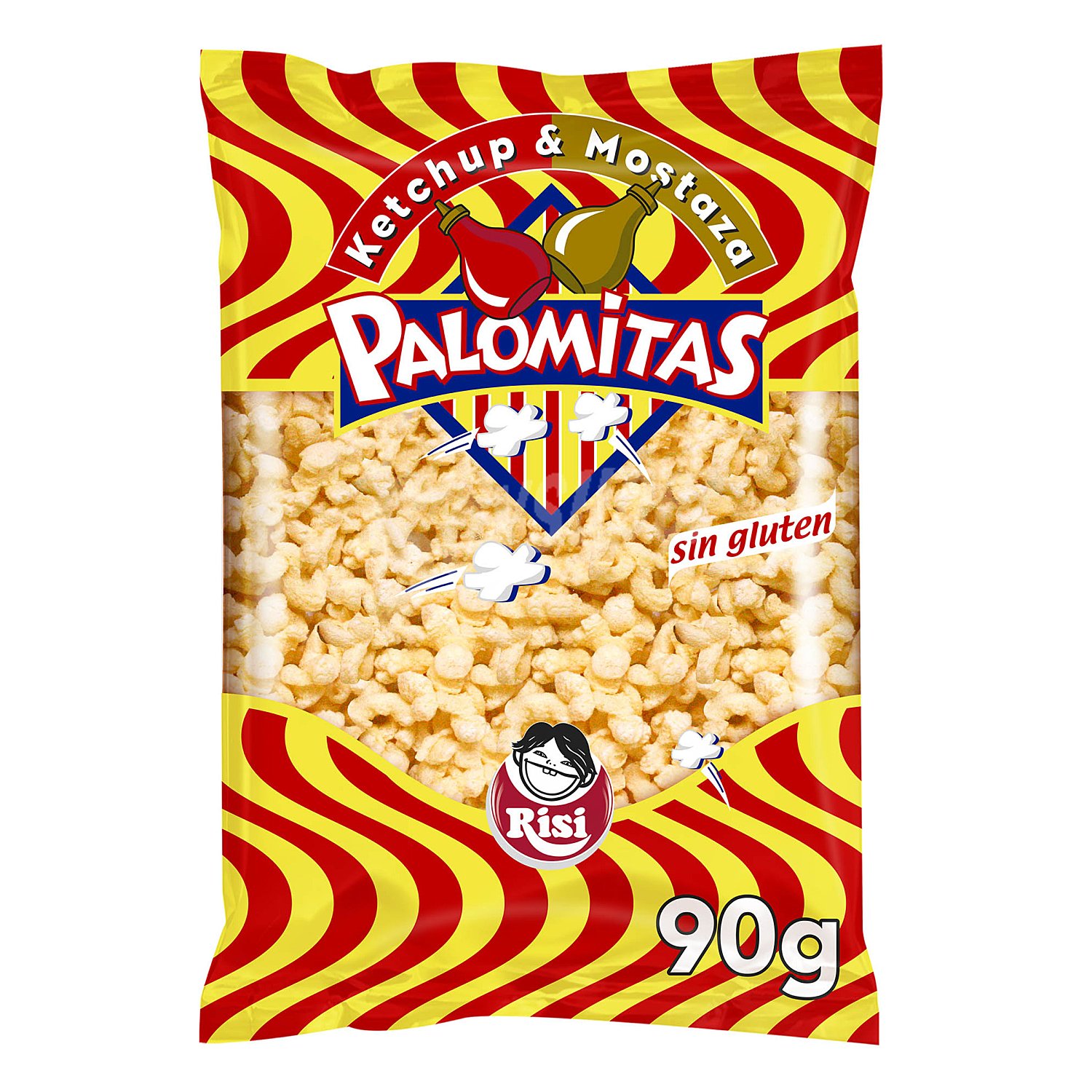 Palomitas sabor kétchup y mostaza Risi sin gluten