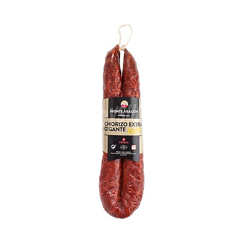 Monte aragón Sarta de chorizo dulce de categoria extra, sin gluten monte aragón