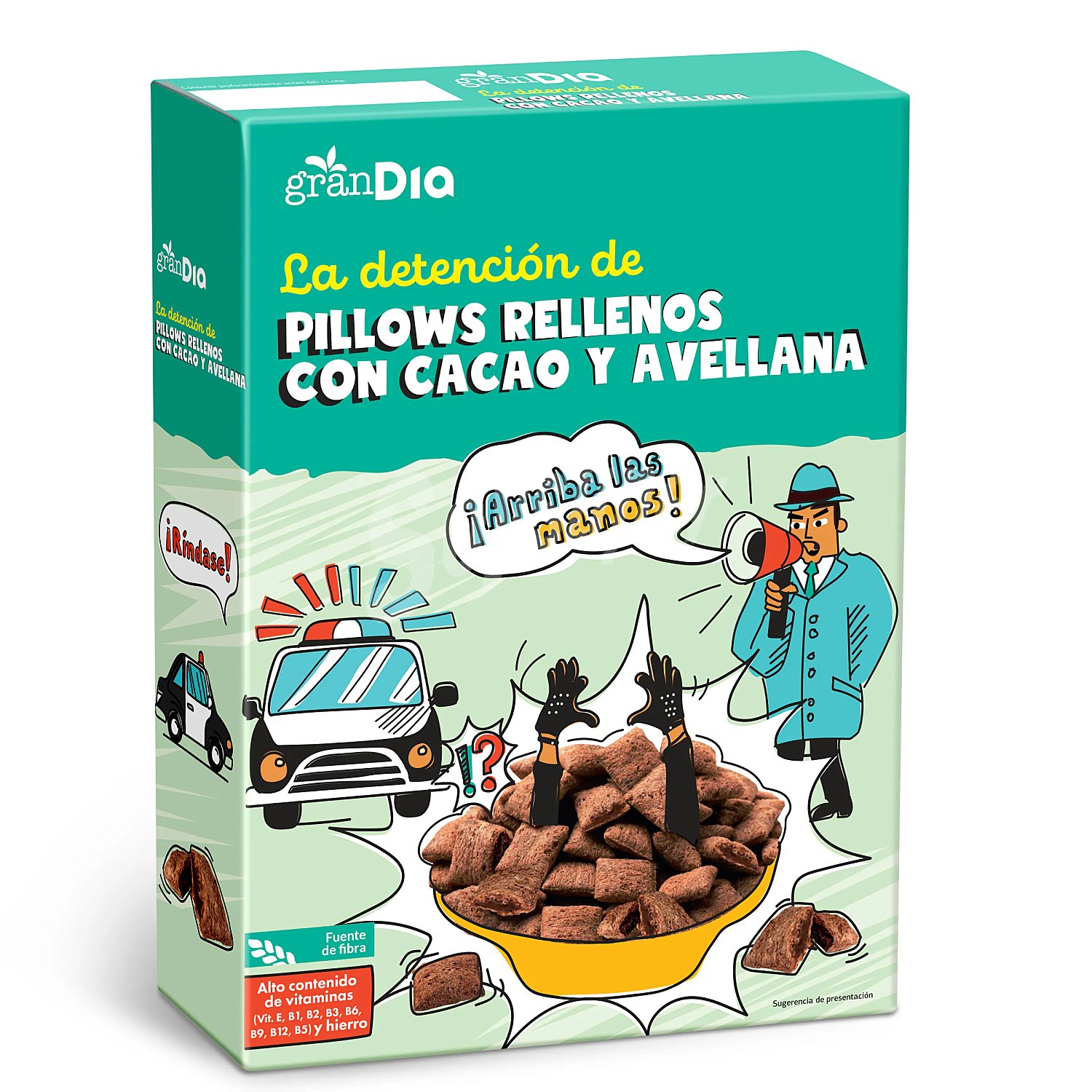 Cereales con chocolate y caramelo Gran Dia