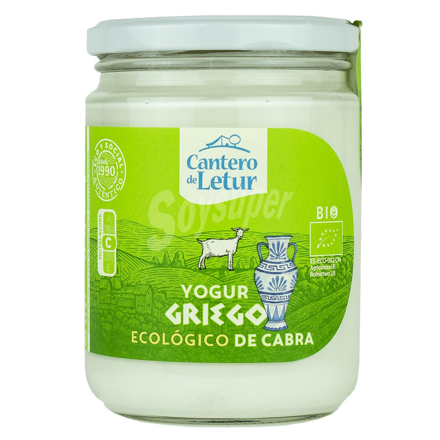 Yogur griego de cabra ecológico El Cantero de Letur