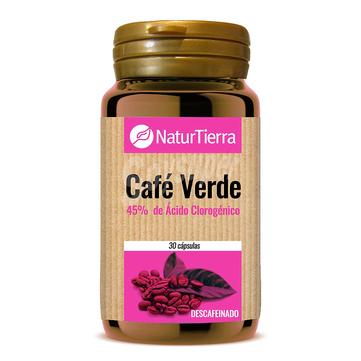 Café verde sin cafeína ápsulas