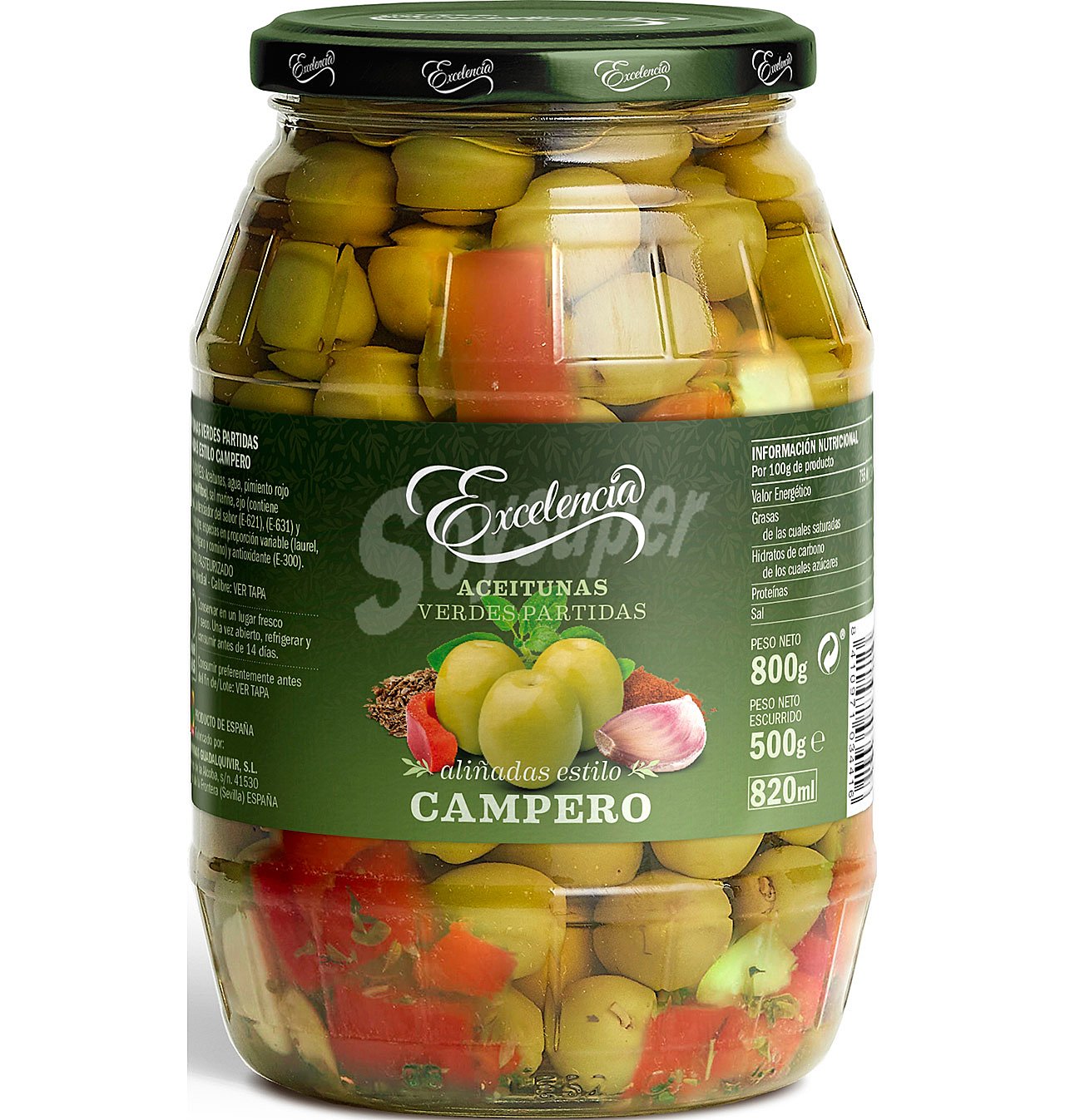 Aceituna aliño campero