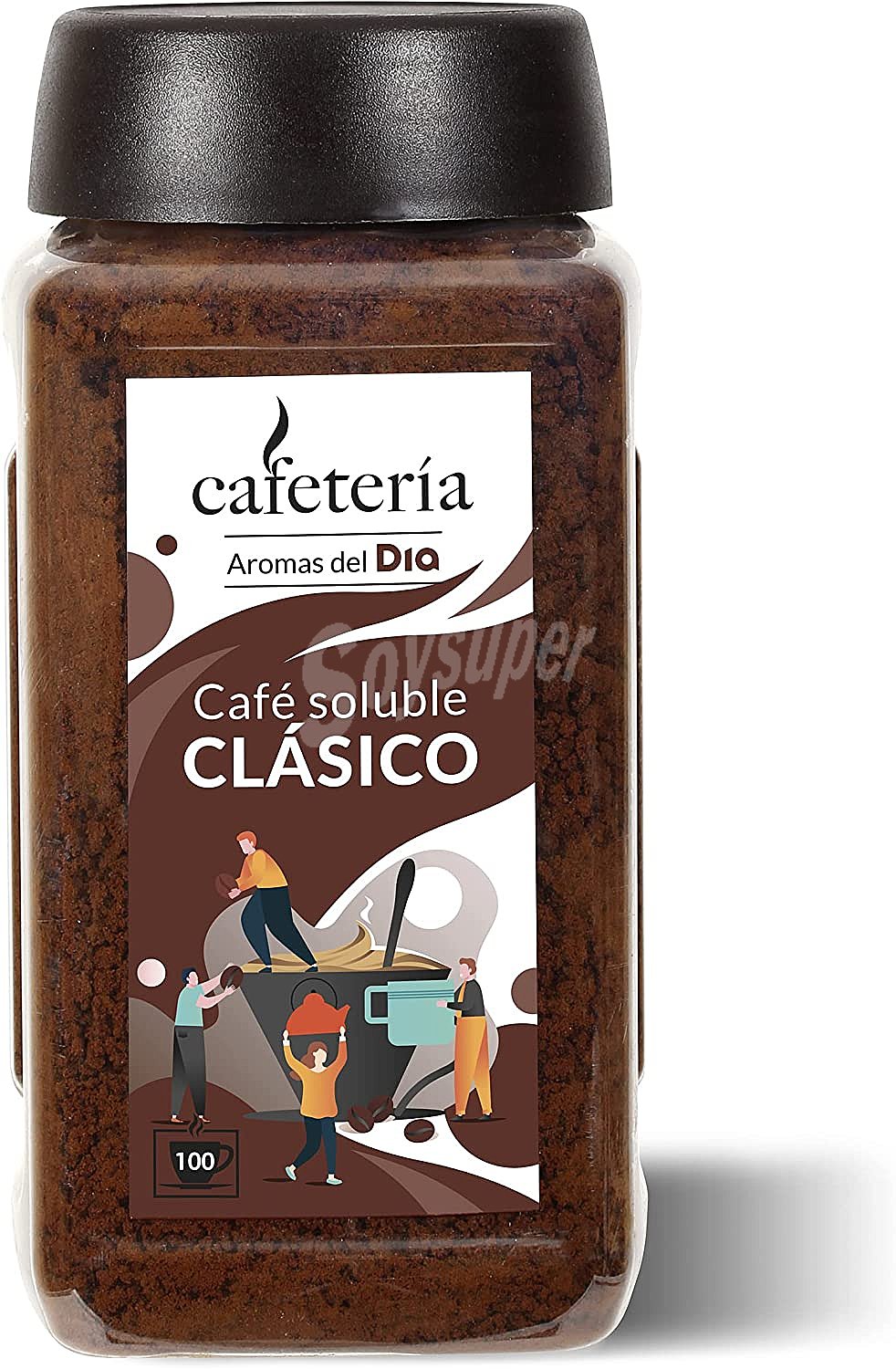 Café soluble clásico Cafetería