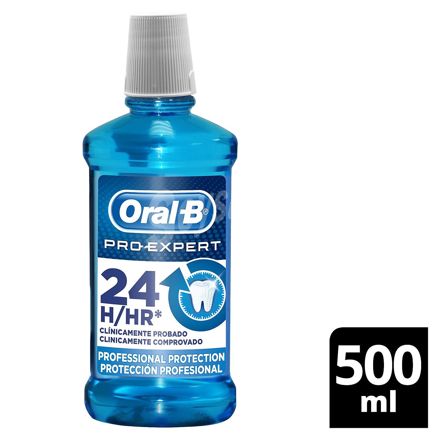 Enjuague bucal diario, sabor menta fresca oral B Pro expert