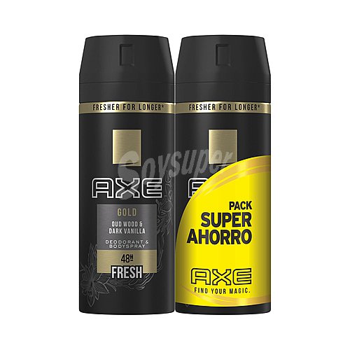 AXE Desodorante en spray para hombre con protección anti transpirante y frescor hasta 48 horasaxe Gold