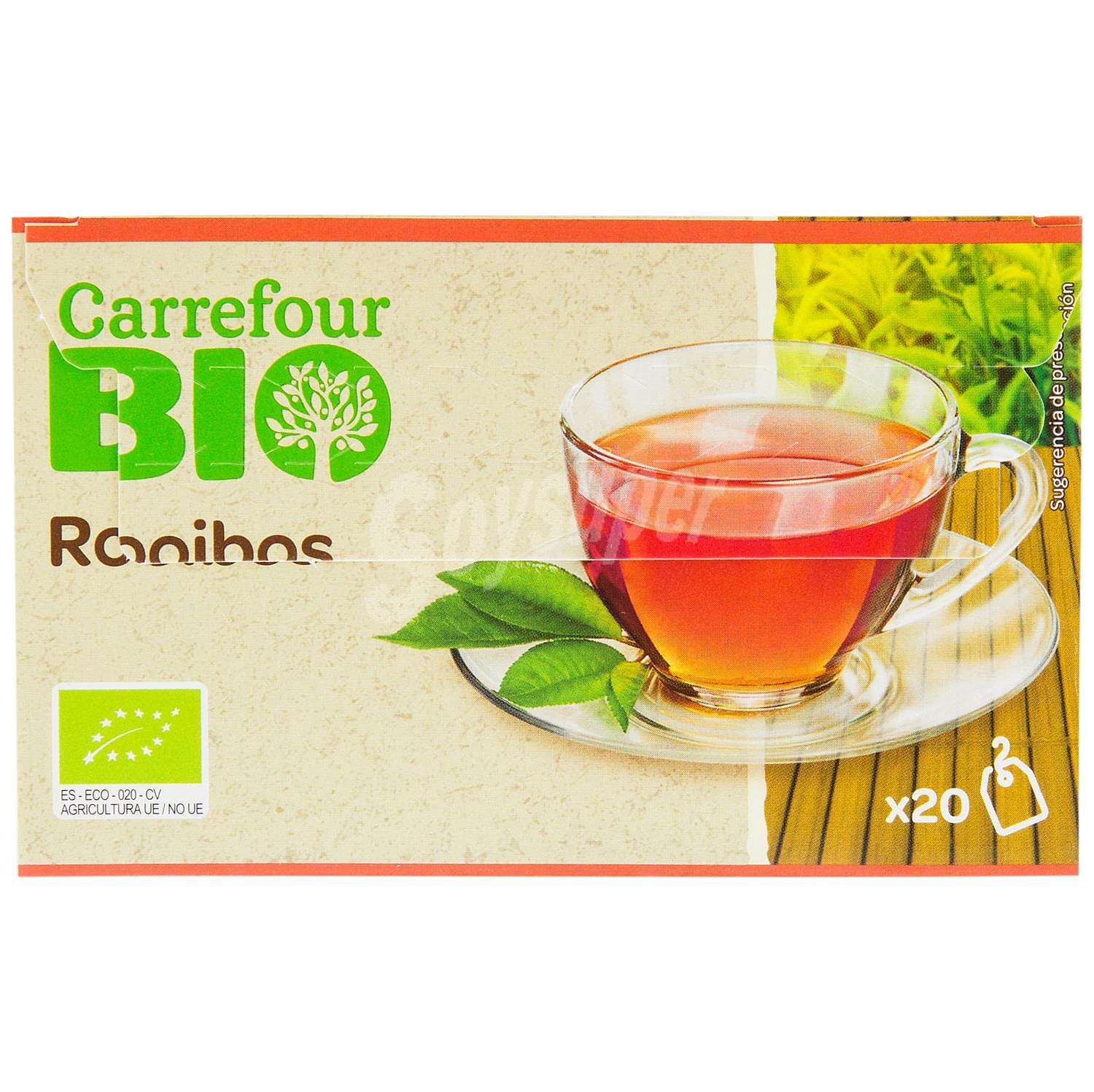 Té Rooibos en bolsitas ecológico Carrefour Bio