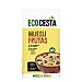 Cereales muesli y frutas de cultivo ecológico