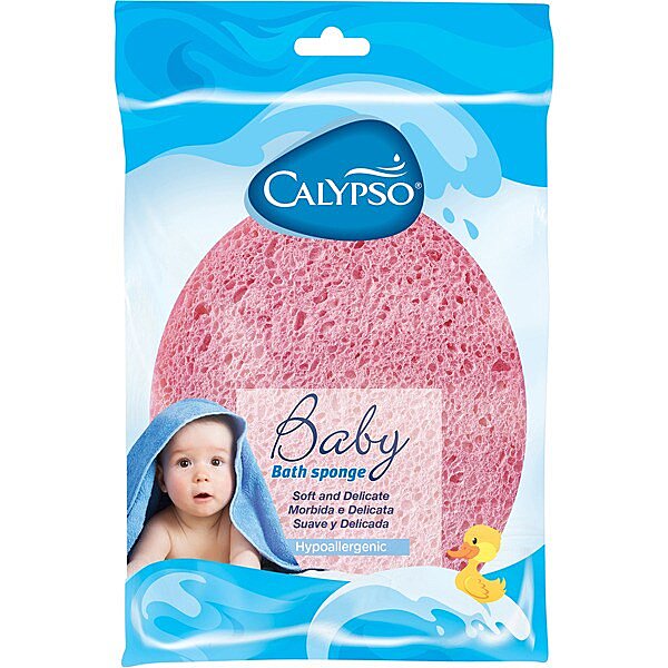 Esponja de baño baby suave delicada e hipoalergénica