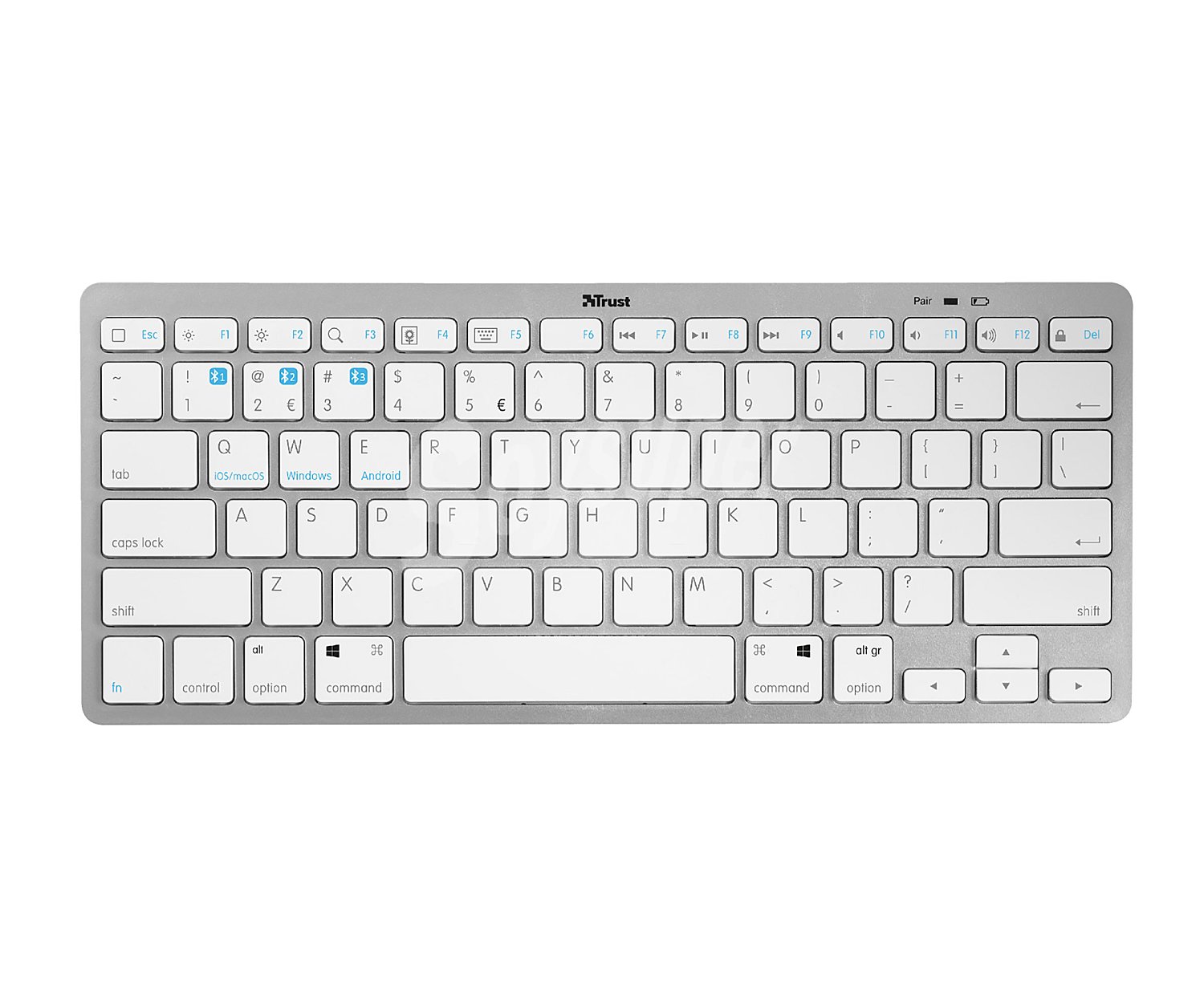 Teclado Bluetooth inalámbrico