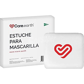 Estuche para mascarilla quirúrgica o FFP2 plegables sin válvula 1 unidad