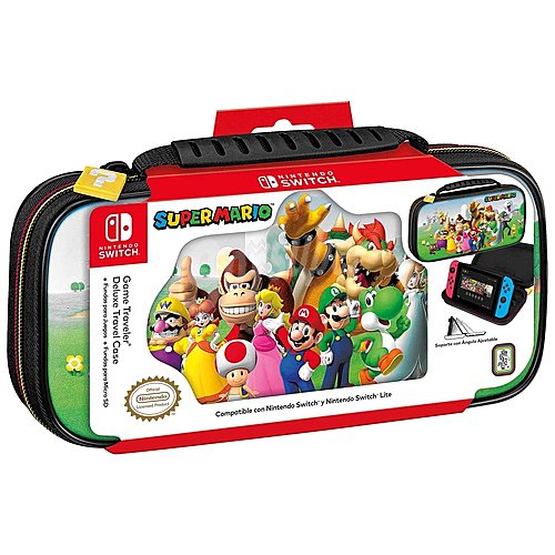 Funda Deluxe NNS53 para Nintendo Switch con diseño Super Mario Multicharacter nintendo