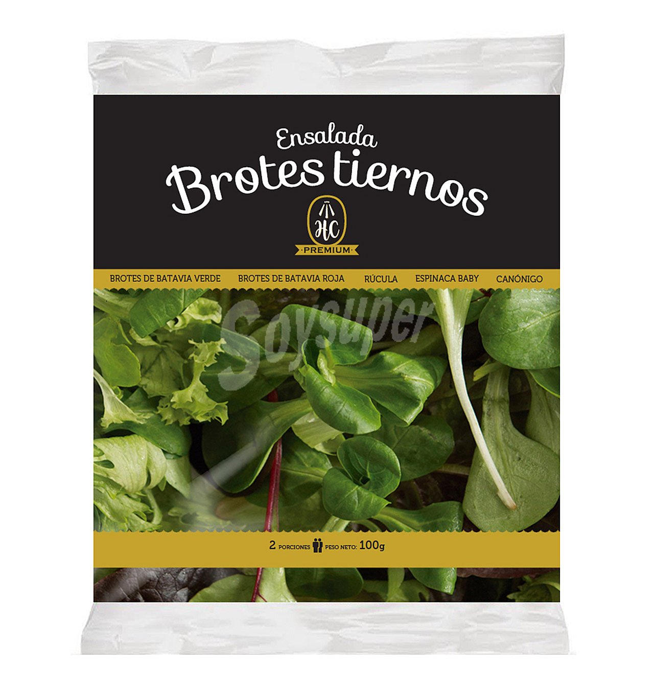 Ensalada hc brotes tiernos