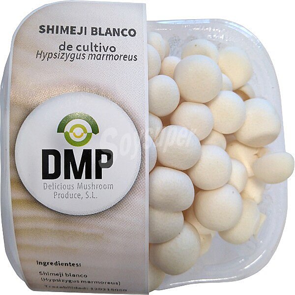 Shimeji blanco de cultivo bandeja 150 g