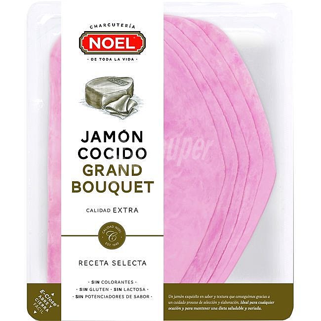 Jamón cocido lonchas finas Gran Bouquet