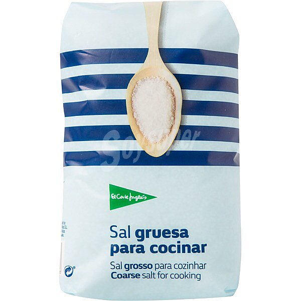 Sal gruesa para cocinar