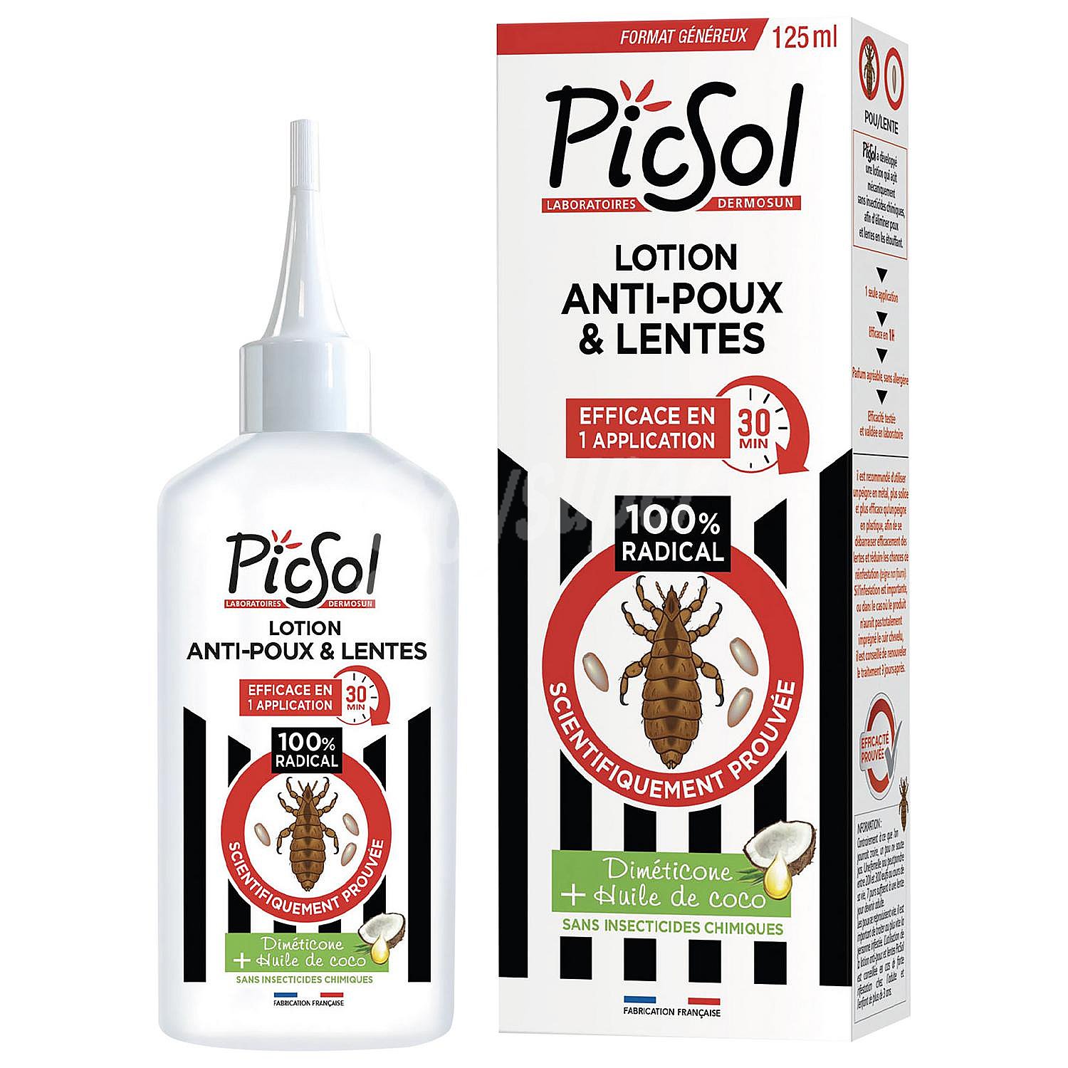 Loción anti piojos y liendres coco Picsol