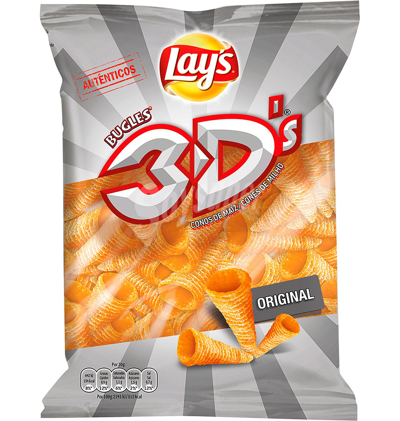 Lays Conos 'S queso y bacon 100g