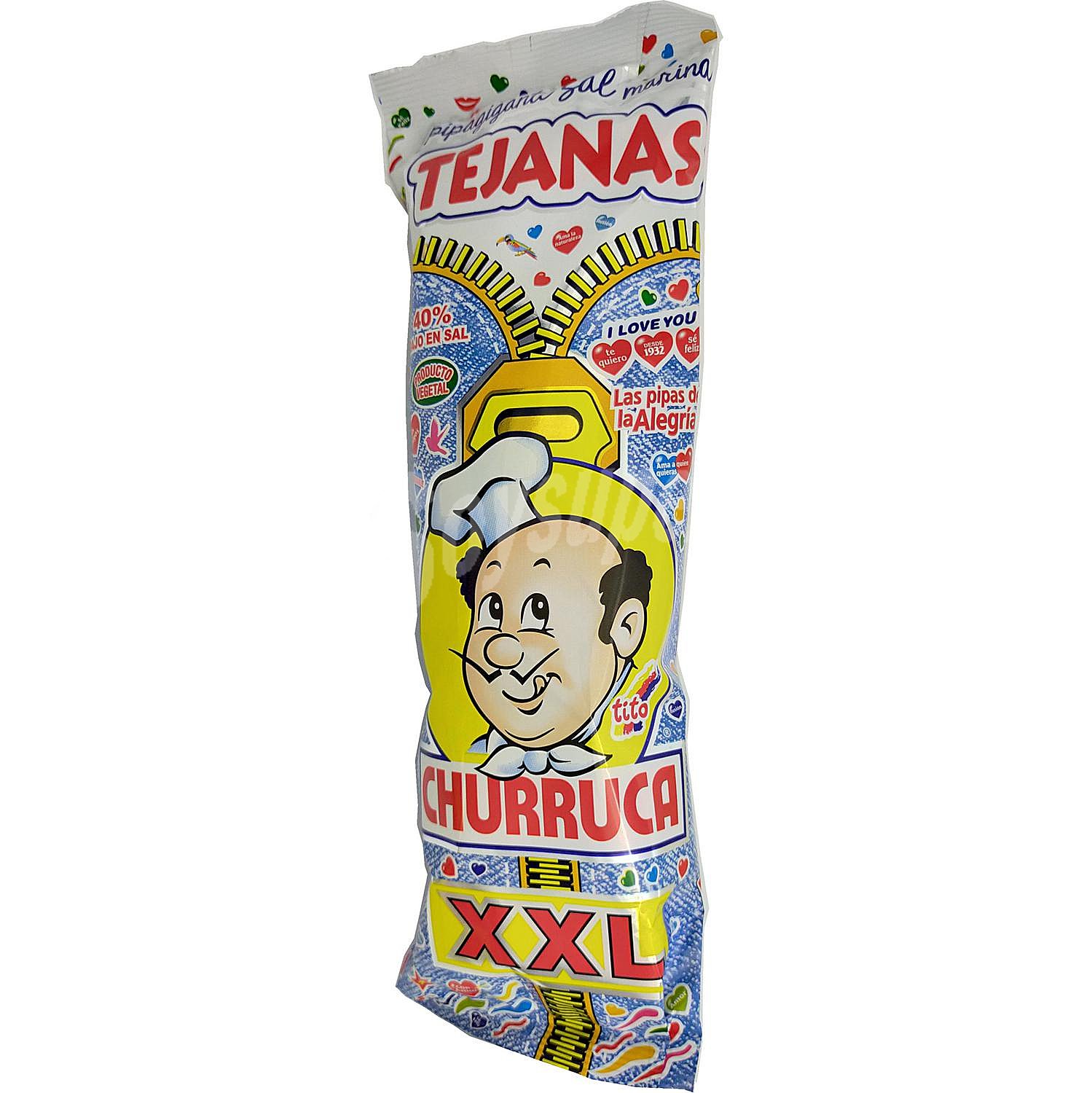 Pipas saladas Tejanas XXL Churruca